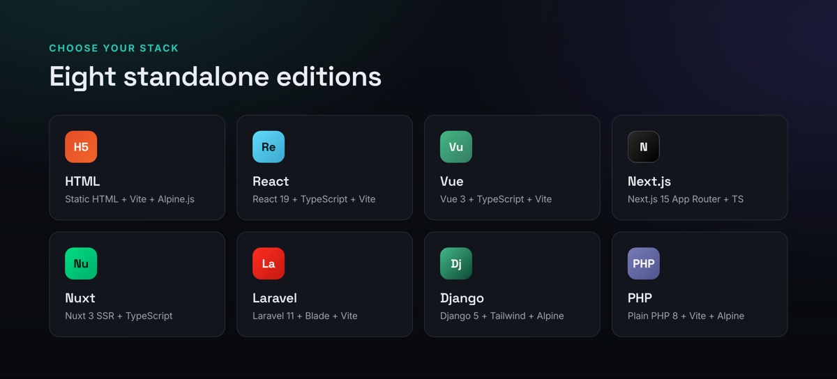 Vireo — 8 standalone editions